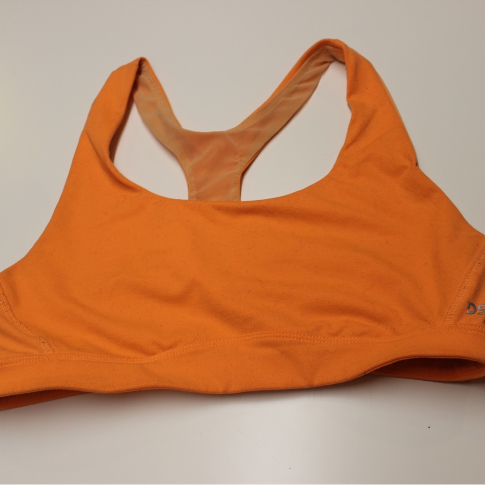 Bright Orange Sports Bra
